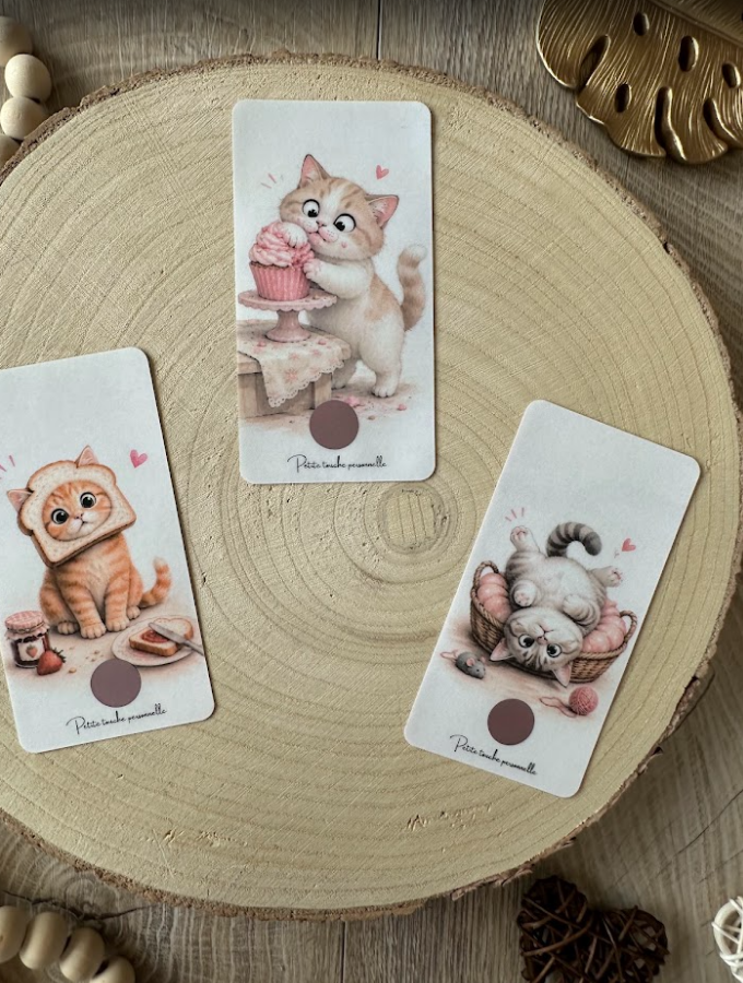 🐱 Défis Petites Cartes « Chat alors ! » – À gratter – Objectif 60 €
