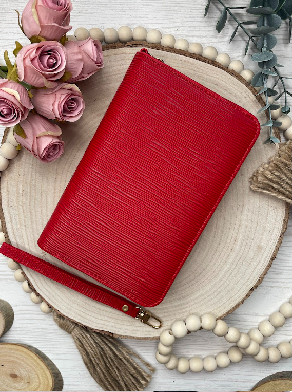 Classeur budget A6 zippé | Organisateur d’argent & enveloppes – Collection Alba