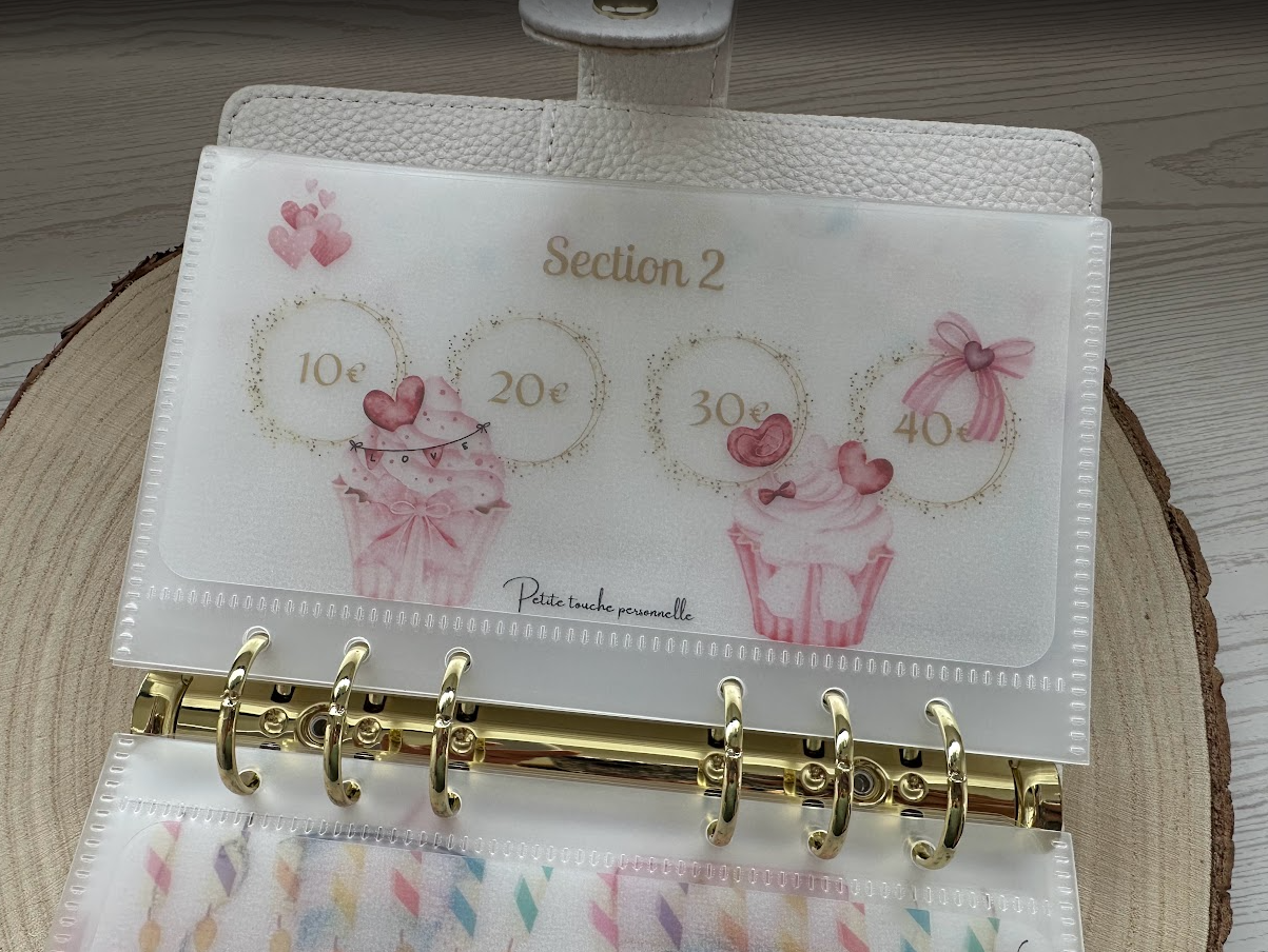 Challenge Happy Birthday 🎂 – Défi épargne budget annuel plastifié A6