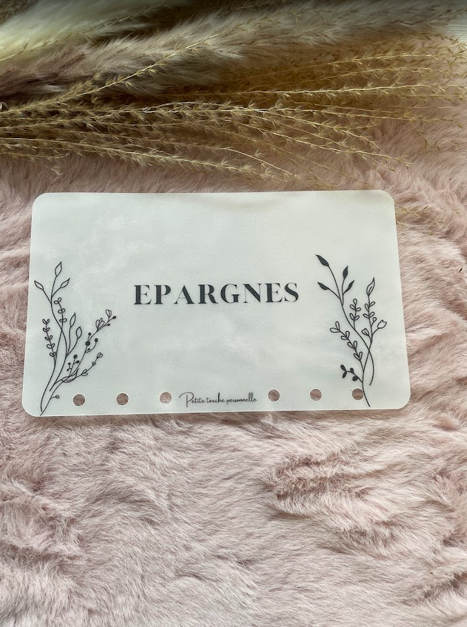 Collection Aria – Trackers & Accessoires A6 et A7 personnalisés | Budget & Épargne