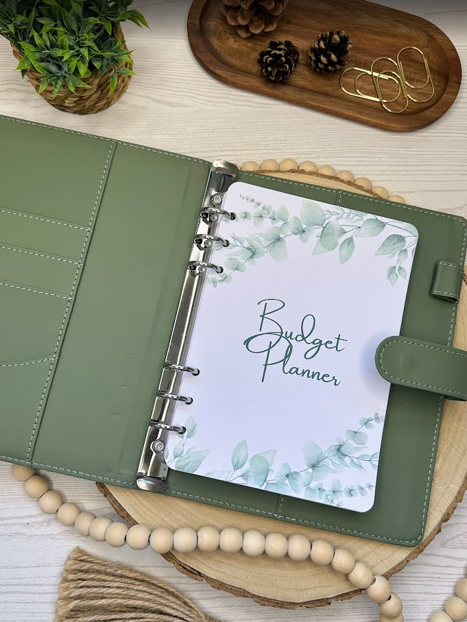 Budget Planner annuel A5 – Collection Eucalyptus