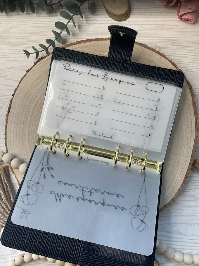 Collection Calypso – Trackers & Accessoires A6 et A7 personnalisés | Budget & Épargne