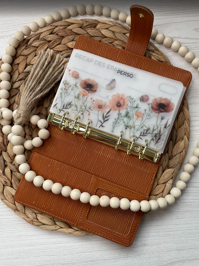 Classeur budget A6 | Organisateur d’argent et enveloppes – Collection Clarisse