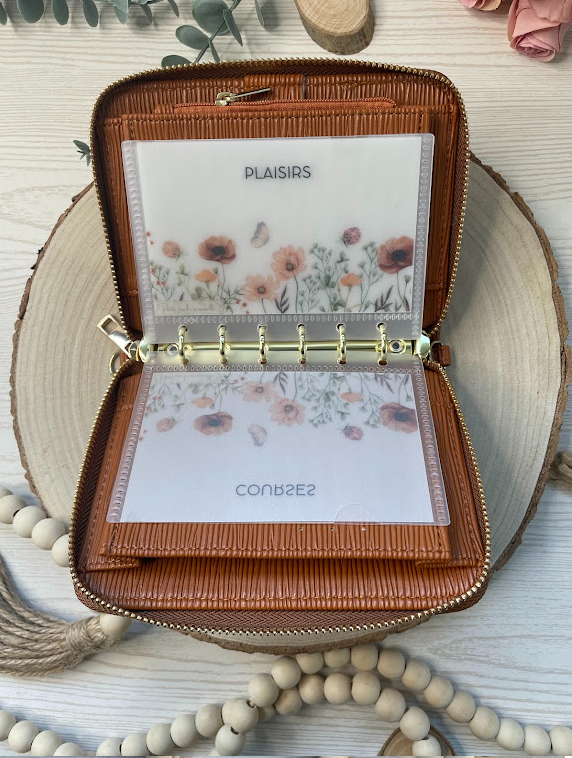Collection Elodie🌸 – Trackers & Accessoires A6 et A7 personnalisés | Budget & Épargne