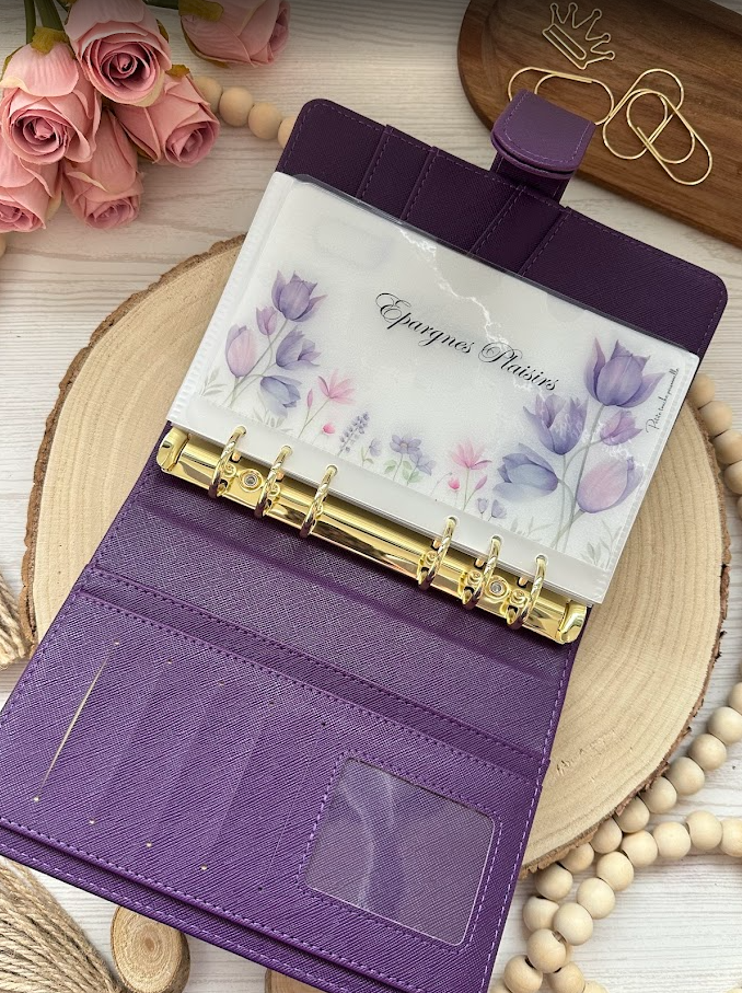 Collection Emma🌸 – Trackers & Accessoires A6 et A7 personnalisés | Budget & Épargne
