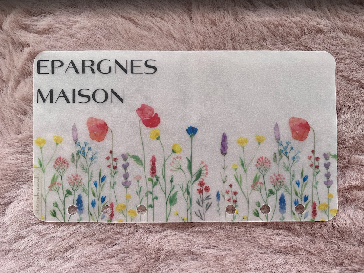 Collection Mila 🌸 – Trackers & Accessoires A6 personnalisés | Budget & Épargne