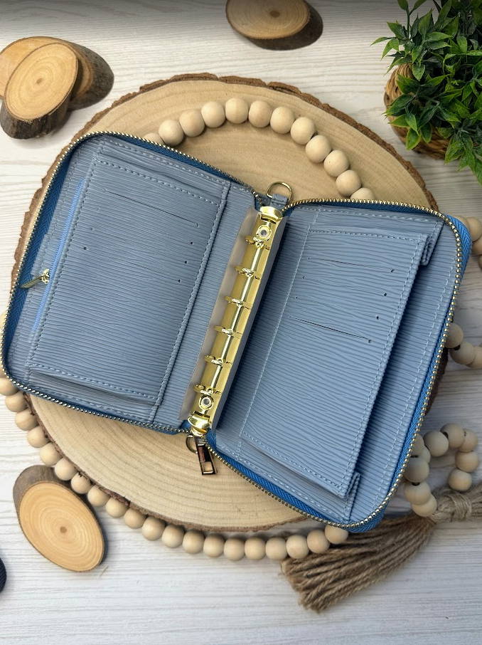 Classeur budget A7 zippé | Organisateur d’argent & enveloppes – Collection Nina