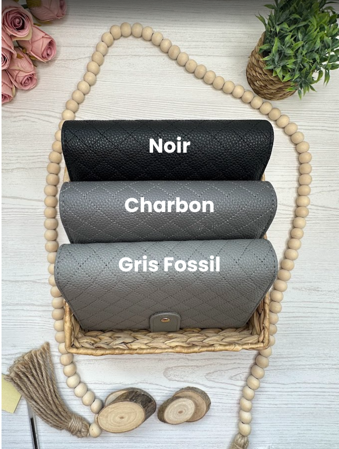 Classeur budget A6 matelassé | Organisateur d’argent et enveloppes – Collection Charlotte