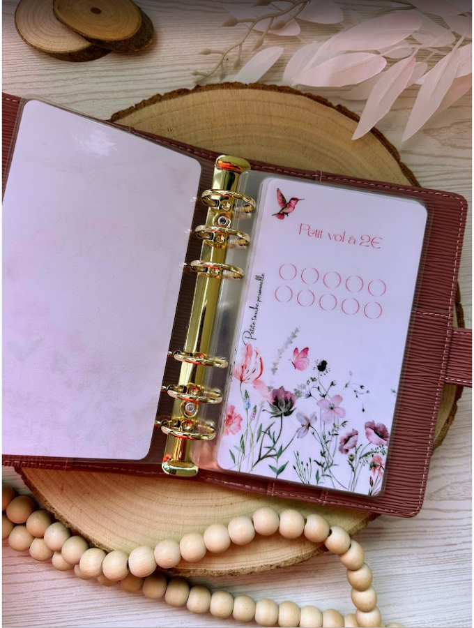 Challenge d’épargne “L’Envol du colibri” Collection Lilie – format A7 ou A6