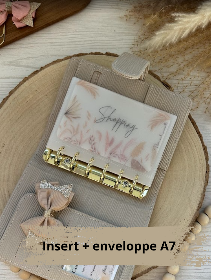 Collection Angéline – Trackers & Accessoires A6 et A7 personnalisés | Budget & Épargne (Copie)
