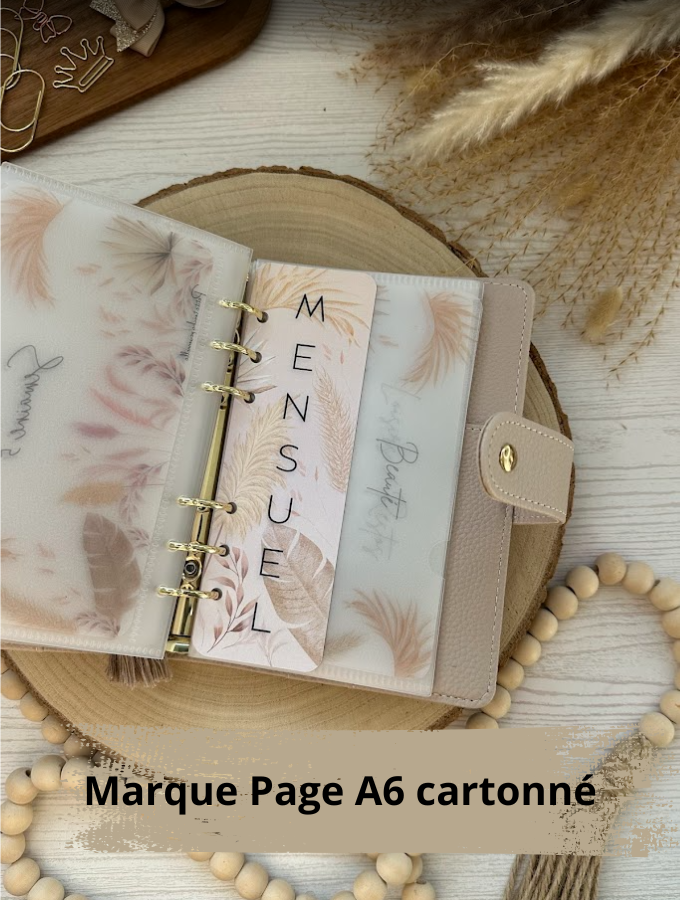 Collection Angéline – Trackers & Accessoires A6 et A7 personnalisés | Budget & Épargne (Copie)