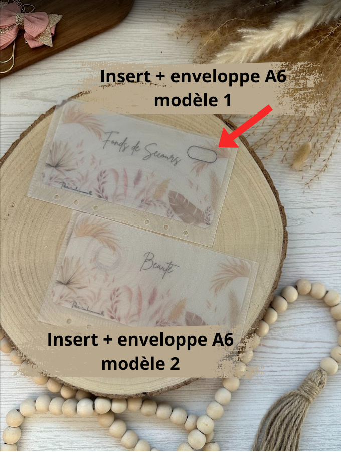 Collection Angéline – Trackers & Accessoires A6 et A7 personnalisés | Budget & Épargne (Copie)