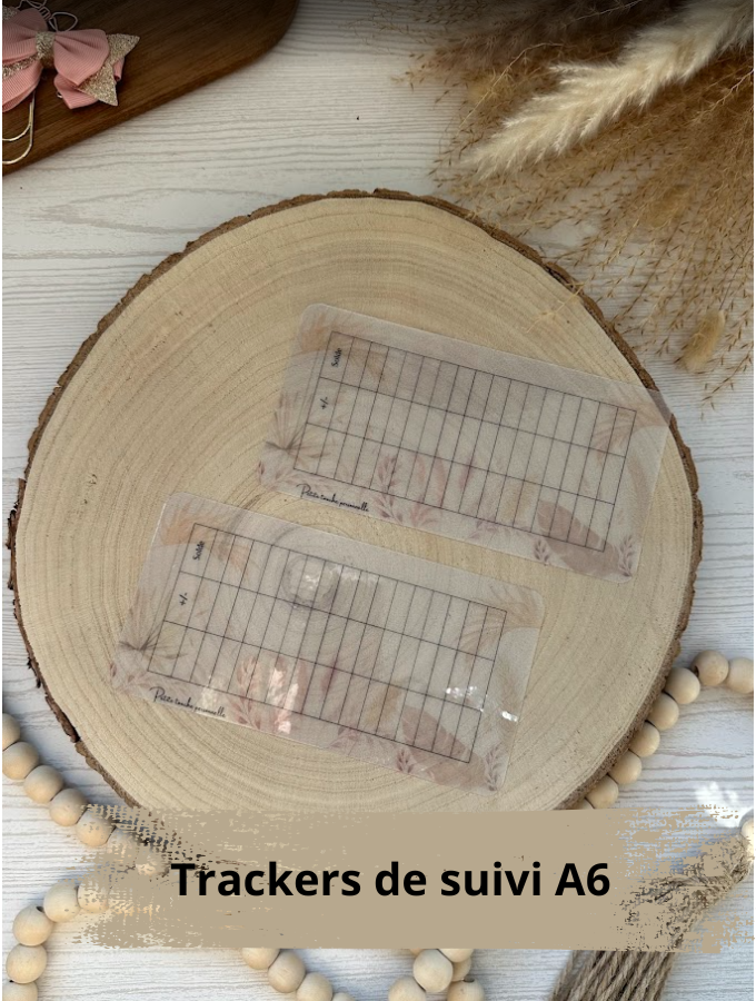 Collection Angéline – Trackers & Accessoires A6 et A7 personnalisés | Budget & Épargne (Copie)