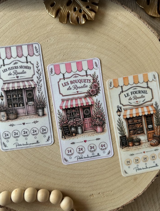🌸 Défis Petites Cartes « Les Halles de Rosalie » – Objectif 100 €