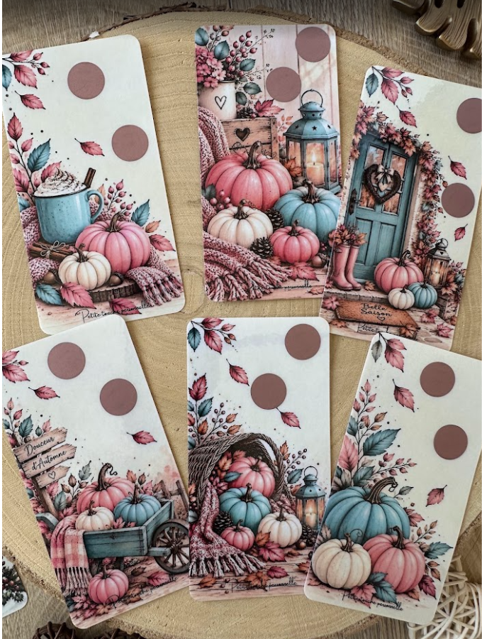 Défis Petites Cartes « Pumpkin Mood » – Objectif 70 €