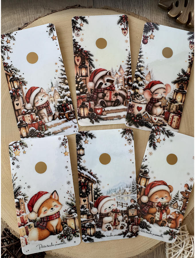 🎄 Les Petits Copains de Noël – Défi Petites Cartes 100 €