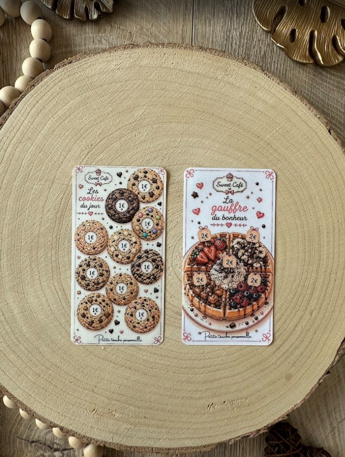 Défis Petites Cartes « Sweet Café » – Objectif 150 €
