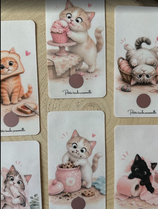 🐱 Défis Petites Cartes « Chat alors ! » – À gratter – Objectif 60 €