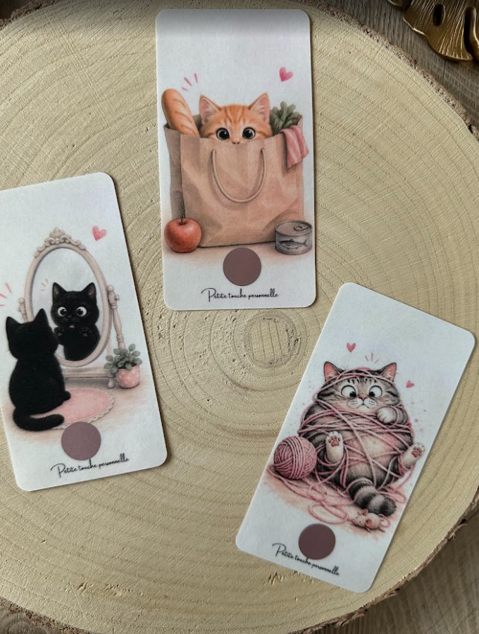 🐱 Défis Petites Cartes « Chat alors ! » – À gratter – Objectif 60 €