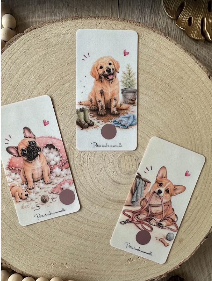 🐶 Défis Petites Cartes « Wouf alors ! » – À gratter – Objectif 60 €