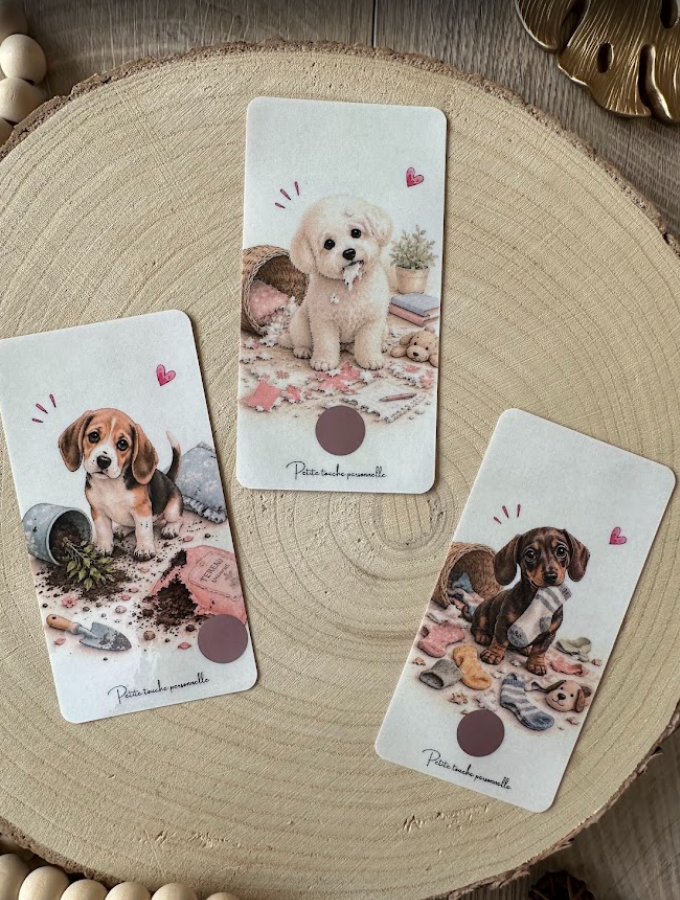 🐶 Défis Petites Cartes « Wouf alors ! » – À gratter – Objectif 60 €