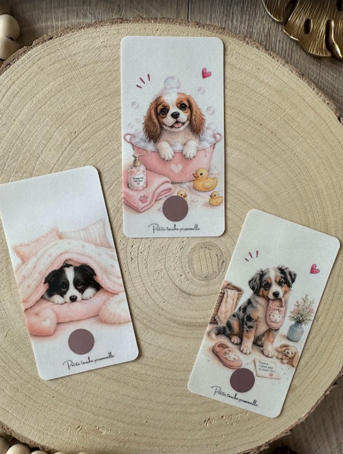 🐶 Défis Petites Cartes « Wouf alors ! » – À gratter – Objectif 60 €