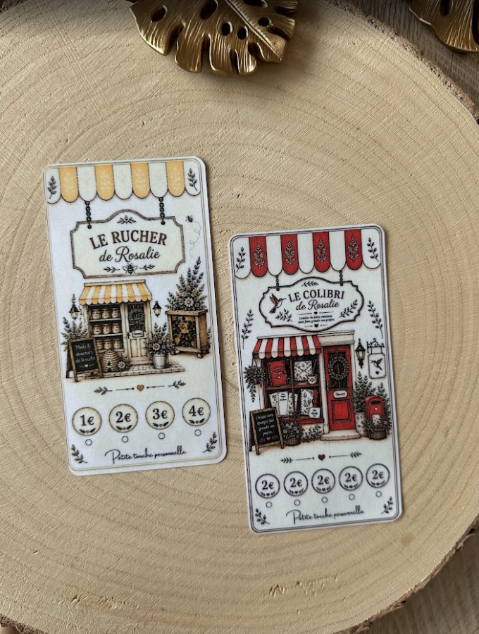 🌸 Défis Petites Cartes « Les Halles de Rosalie » – Objectif 100 €