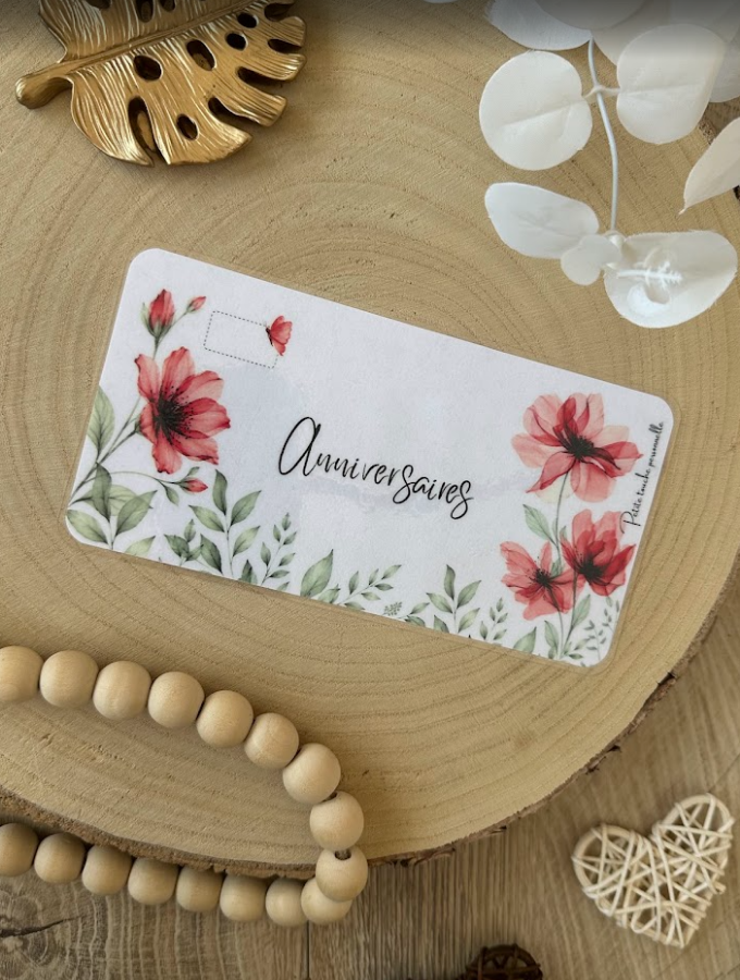 🌺 Collection Pétales de soie – Trackers & Accessoires A6 personnalisés | Budget & Épargne (Copie)