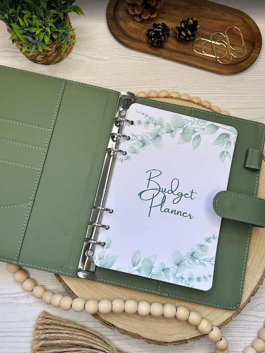 Budget Planner annuel A5 – Collection Eucalyptus