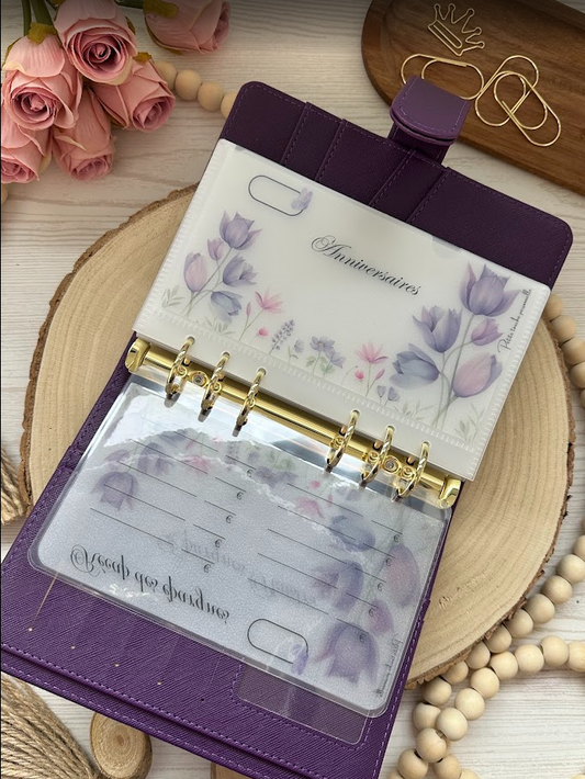 Collection Emma🌸 – Trackers & Accessoires A6 et A7 personnalisés | Budget & Épargne