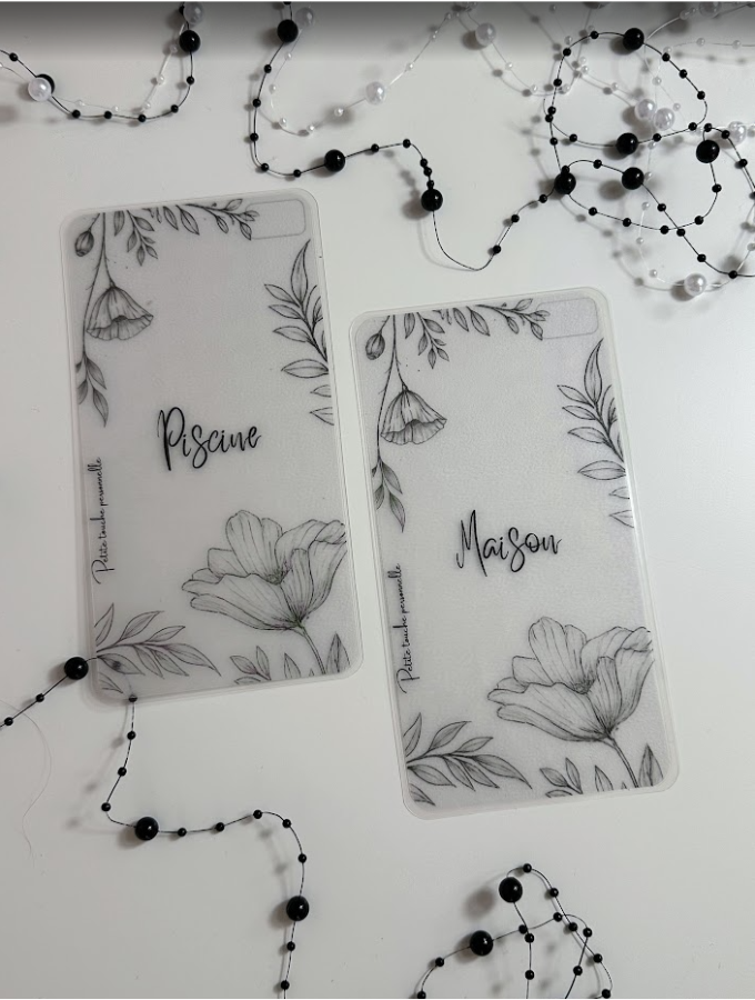 🌿 Collection Floréa – Trackers & Accessoires A6 et A7 personnalisés | Budget & Épargne