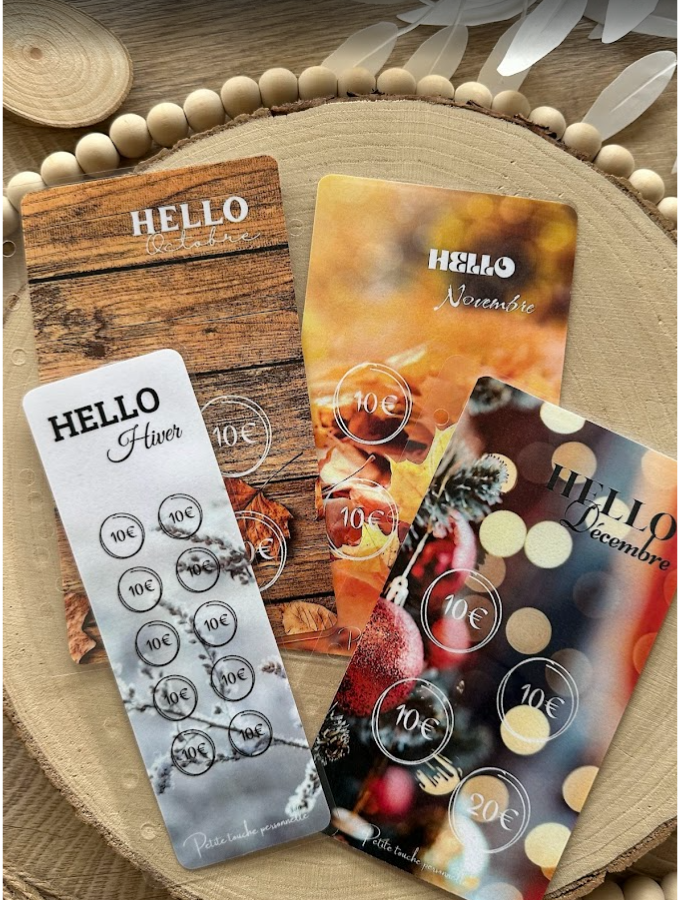 Hello Challenge 2.0 – Défi d’épargne annuel (Mensuel, Saison ou Complet) – Format A6
