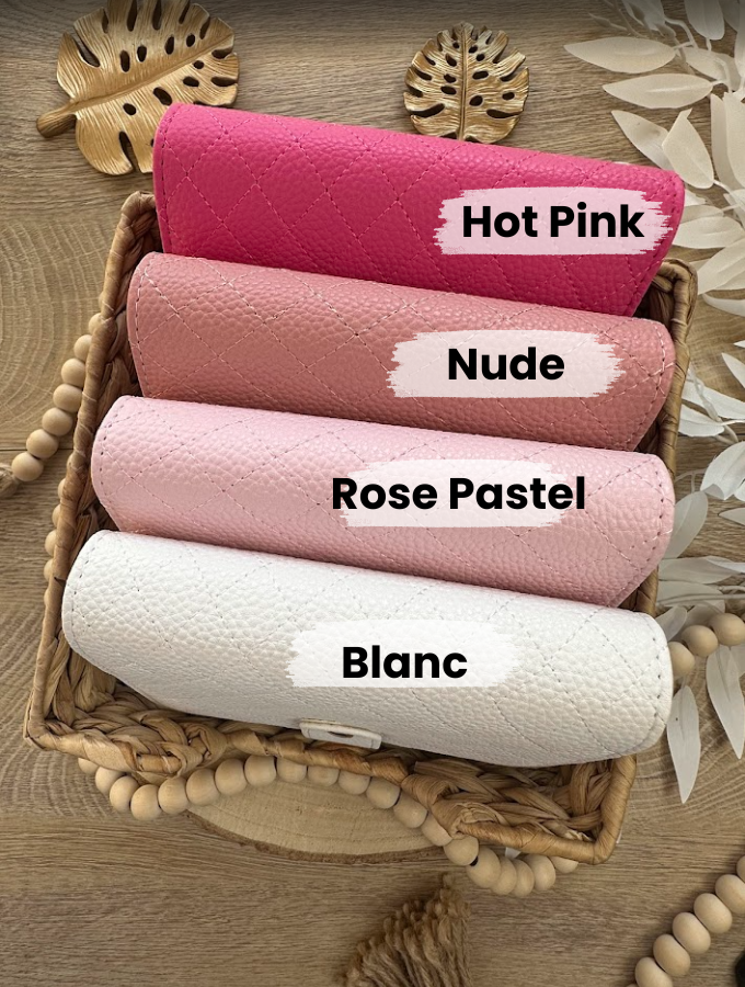 Classeur budget A7 en simili cuir vegan – Collection Abbie – Méthode des enveloppes & organisation budget