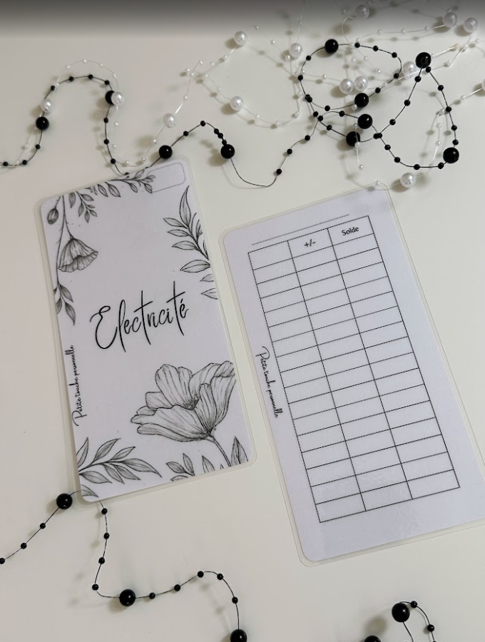 🌿 Collection Floréa – Trackers & Accessoires A6 et A7 personnalisés | Budget & Épargne