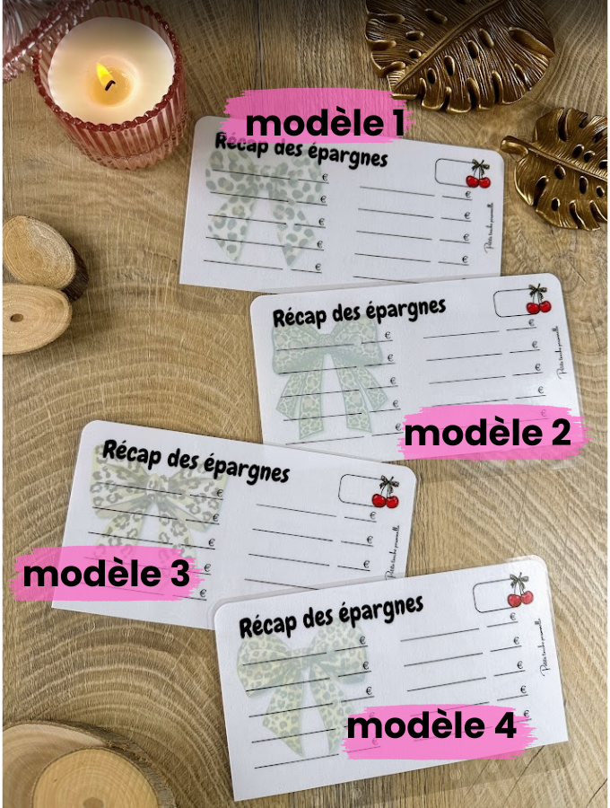 Tracker Budget A6 Personnalisable Léopard Collection Naéla