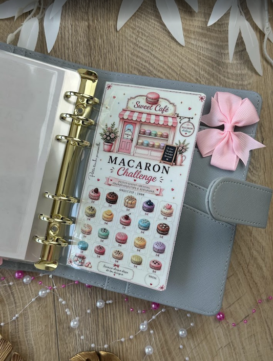 Sweet Café Epargne / pastel A6 méthode enveloppes (8 modèles)