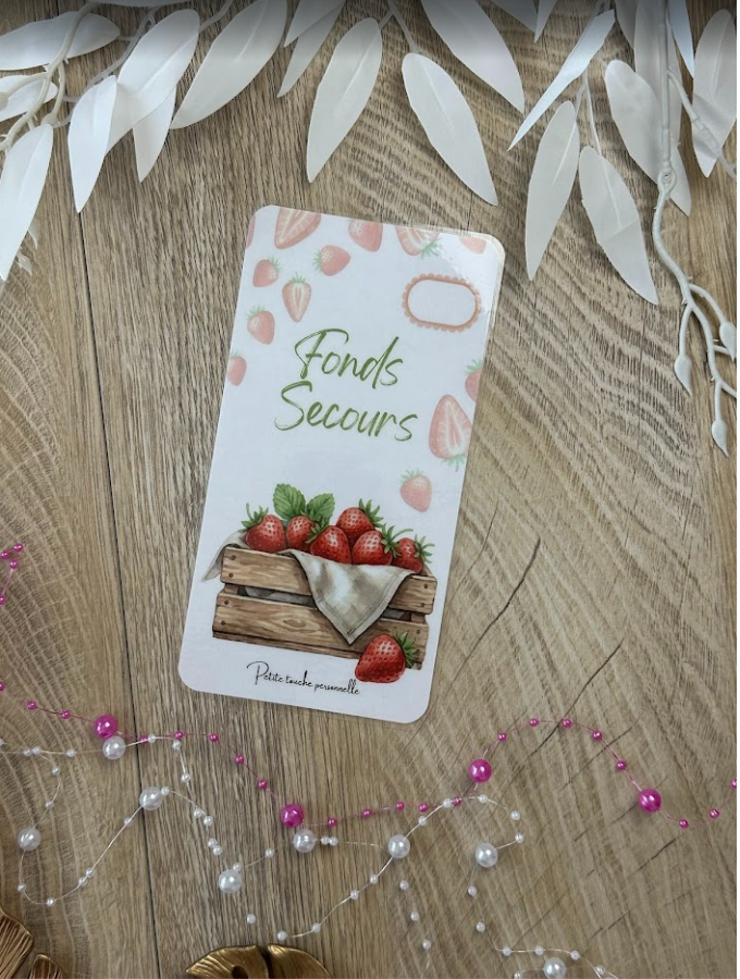 🌿 Collection Frésia 🍓– Trackers & Accessoires A6 et A7 personnalisés | Budget & Épargne (Copie)