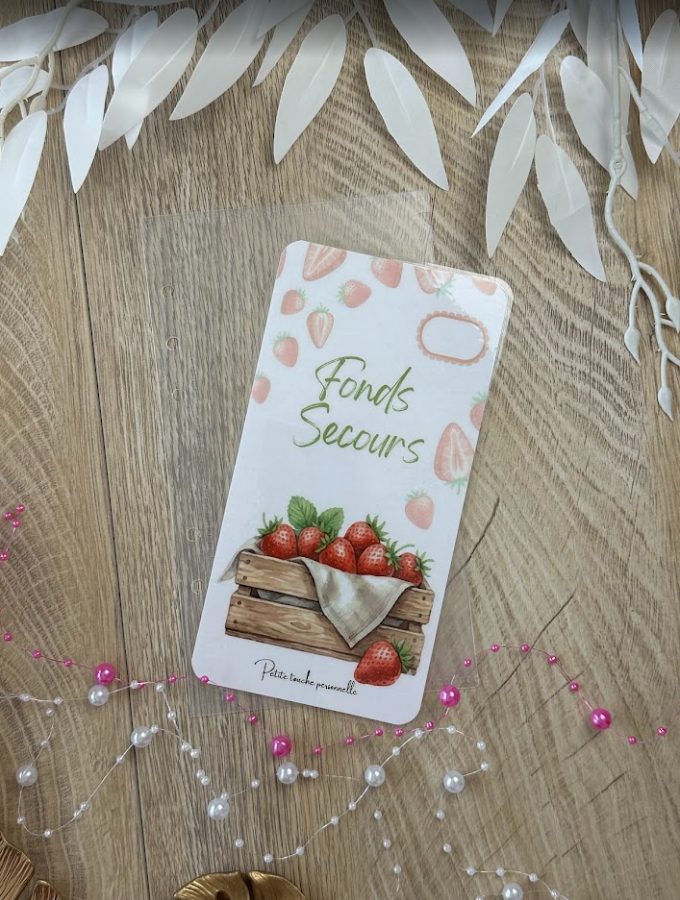 🌿 Collection Frésia 🍓– Trackers & Accessoires A6 et A7 personnalisés | Budget & Épargne (Copie)
