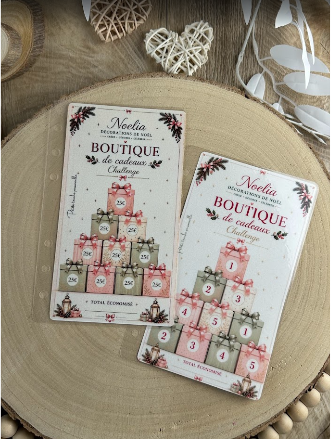 🎁 Boutique de Cadeaux Challenge – Collection Noelia ( 2 modèles)