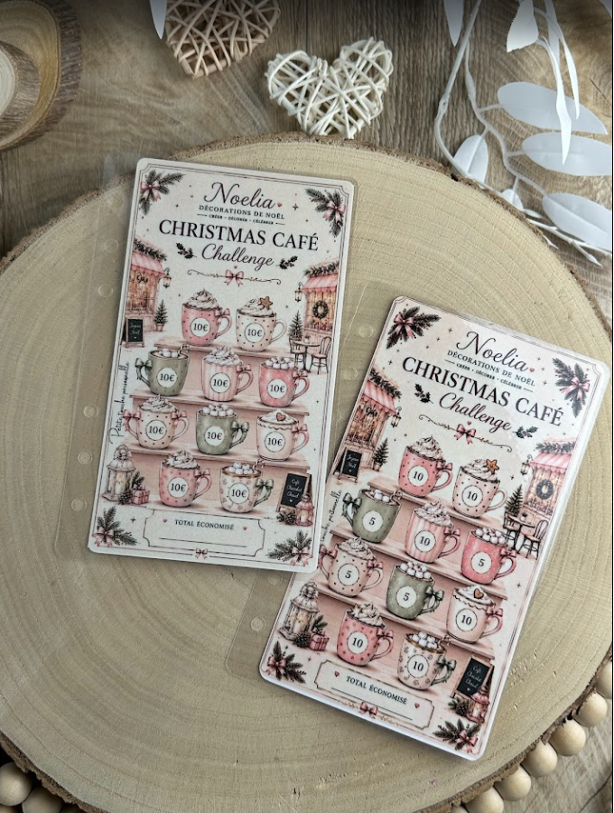 ☕ Christmas Café Challenge – Collection Noelia (2 modèles)