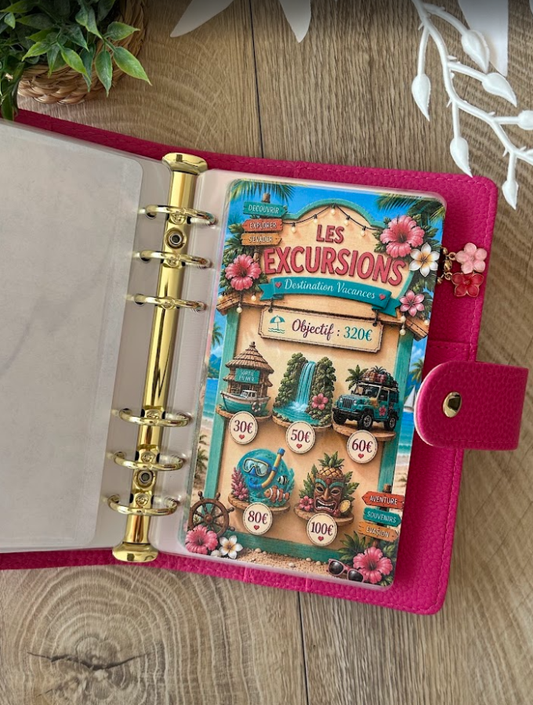 Tracker d'épargne « Les excursions» – Destination Vacances