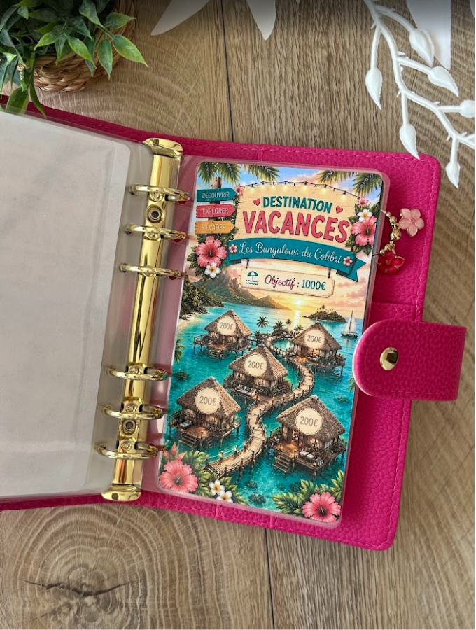 Tracker d'épargne « Les Bungalows du Colibri » – Destination Vacances
