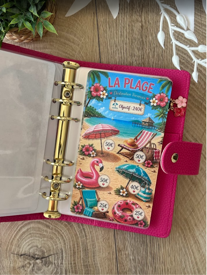 Tracker d'épargne « La Plage » – Destination Vacances