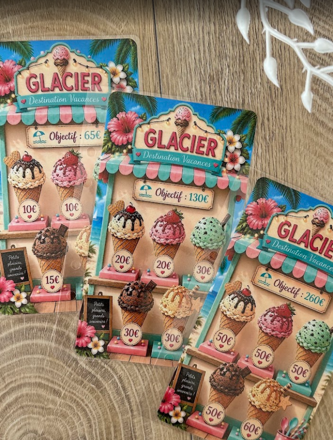 Tracker d'épargne « Glacier» – Destination Vacances
