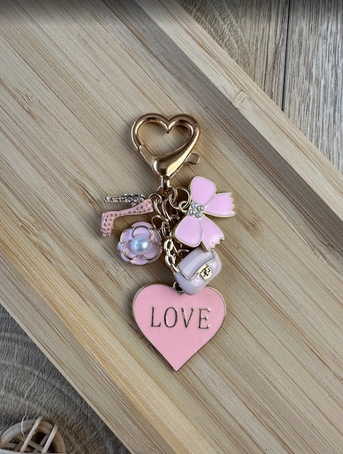 Porte-clés « Love » – Bijou de classeur