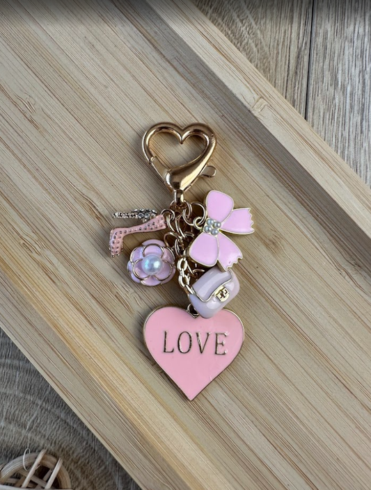 Porte-clés « Love » – Bijou de classeur