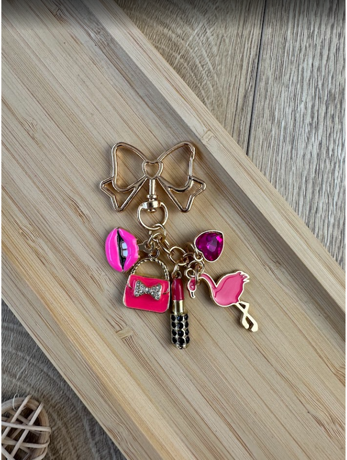 Porte-clés « Flamingo » – Bijou de classeur