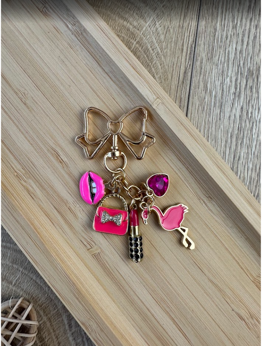Porte-clés « Flamingo » – Bijou de classeur